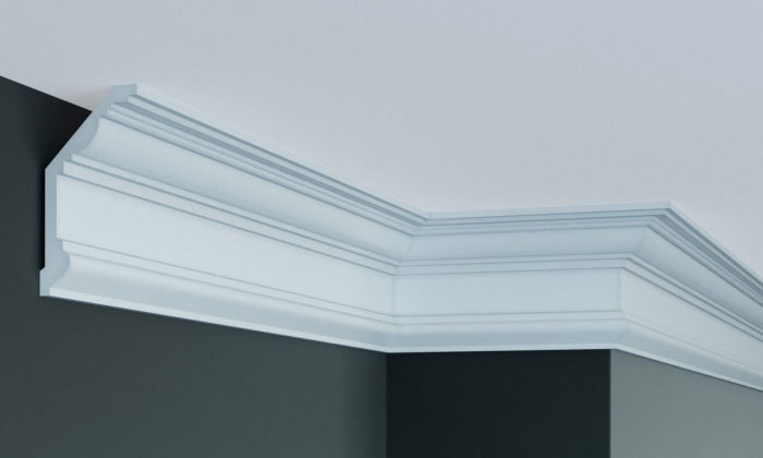 Cornisa decorativa din poliuretan P947 - 22.4x11.6x200 cm [5]