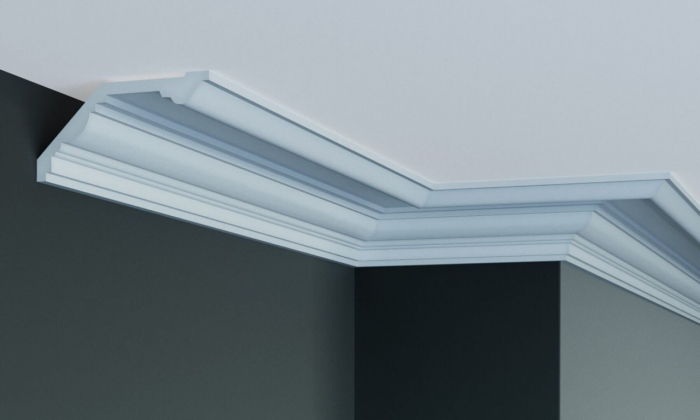 Cornisa decorativa din poliuretan P947 - 22.4x11.6x200 cm [7]