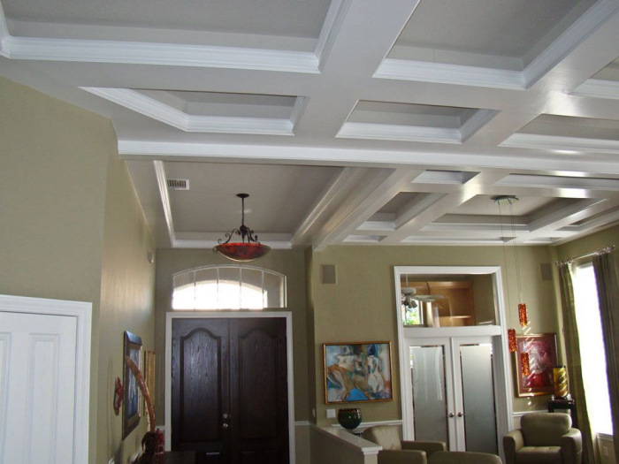 Cornisa decorativa din poliuretan P947 - 22.4x11.6x200 cm [2]