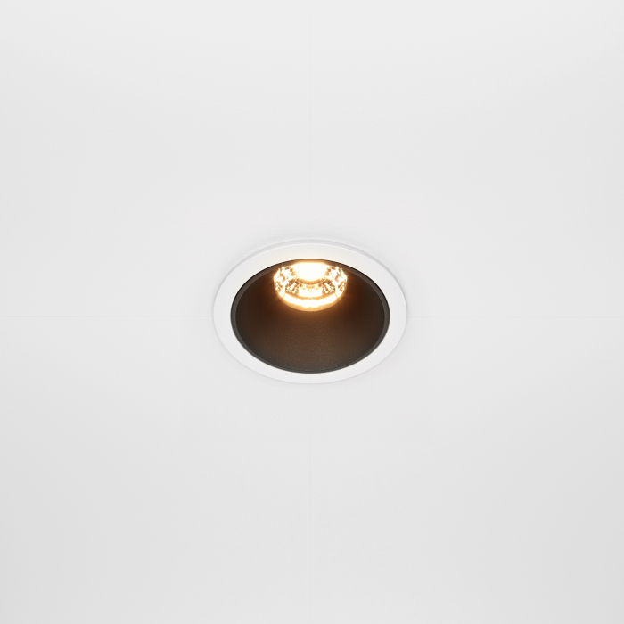 Corp de iluminat încastrat Alfa LED, Aluminiu Alb și negru, 10W, MAYTONI DL043-01-10W2.7K-RD-WB-DE [5]