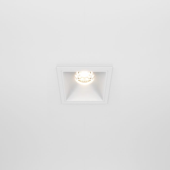 Corp de iluminat încastrat Alfa LED, Aluminiu și plastic Alb, 10W, MAYTONI DL043-01-10W3K-D-SQ-W [5]