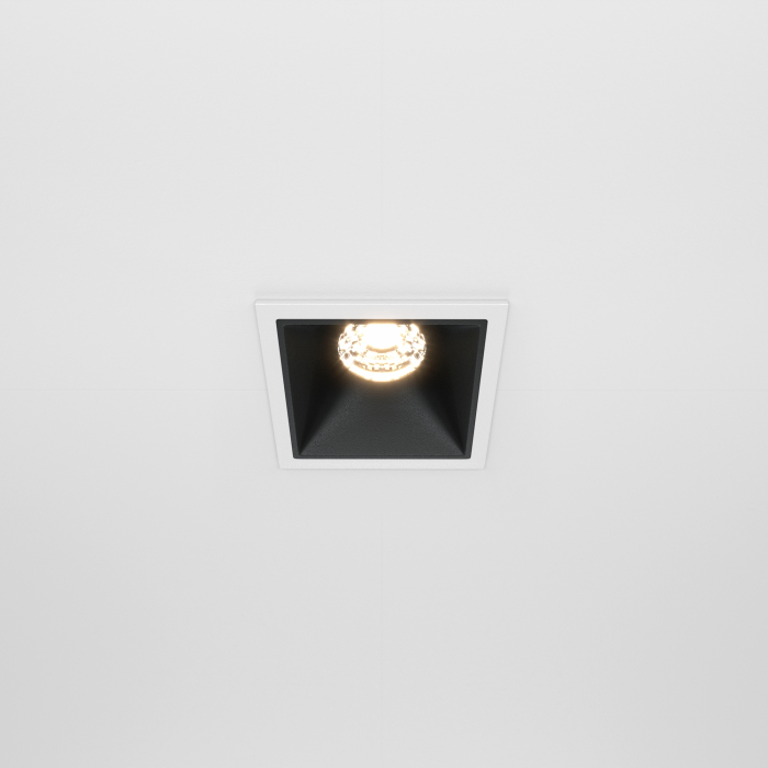 Corp de iluminat încastrat Alfa LED, Aluminiu și plastic Alb, 10W, MAYTONI DL043-01-10W3K-D-SQ-WB [5]