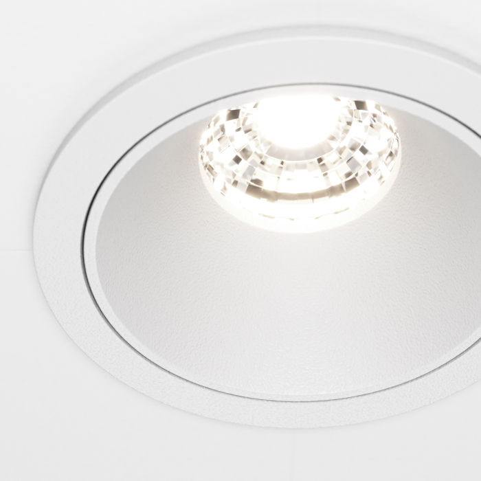 Corp de iluminat încastrat Alfa LED, Aluminiu și plastic Alb, 10W, MAYTONI DL043-01-10W4K-D-RD-W [7]