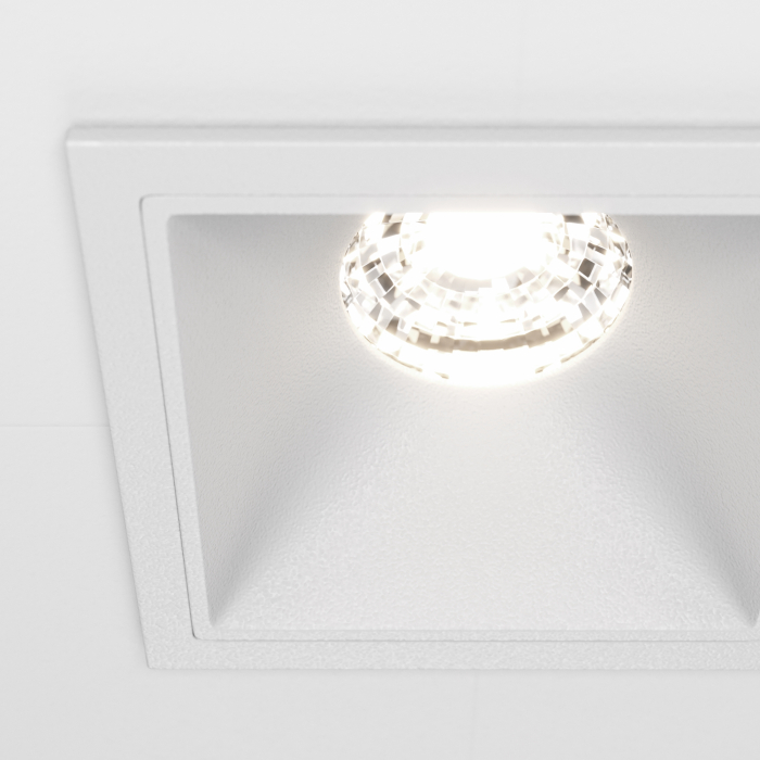 Corp de iluminat încastrat Alfa LED, Aluminiu și plastic Alb, 10W, MAYTONI DL043-01-10W4K-D-SQ-W [7]