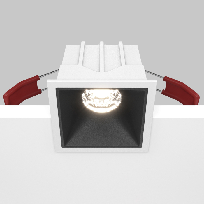 Corp de iluminat încastrat Alfa LED, Aluminiu și plastic Alb, 10W, MAYTONI DL043-01-10W4K-D-SQ-WB [8]