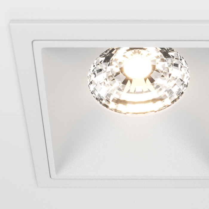 Corp de iluminat încastrat Alfa LED, Aluminiu și plastic Alb, 15W, MAYTONI DL043-01-15W3K-D-SQ-W [7]