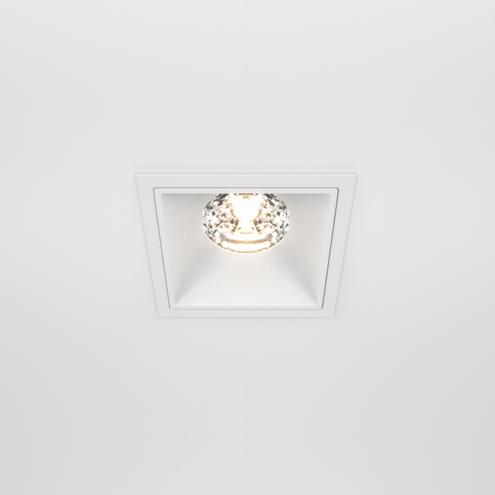 Corp de iluminat încastrat Alfa LED, Aluminiu și plastic Alb, 15W, MAYTONI DL043-01-15W3K-D-SQ-W [5]