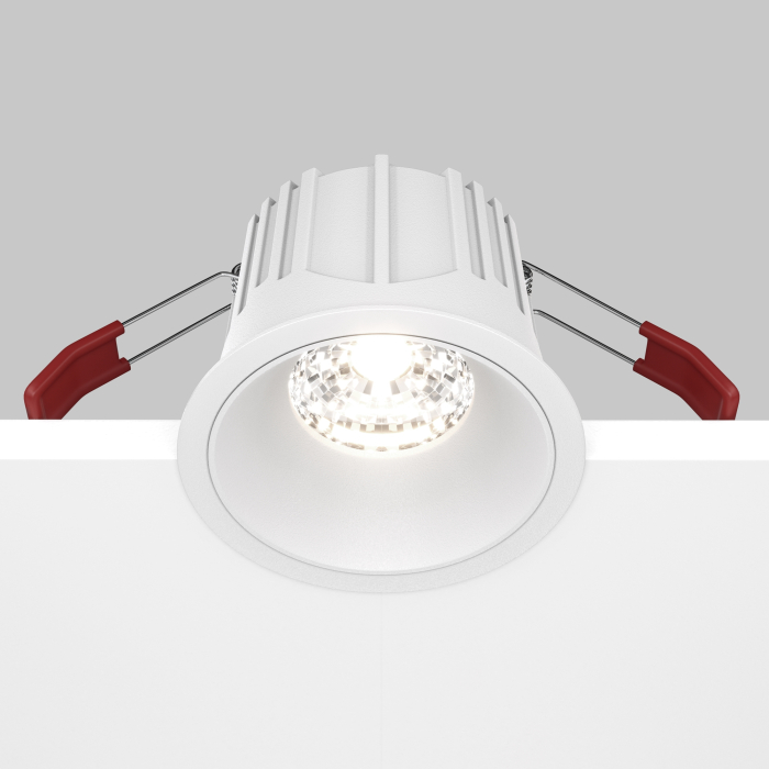Corp de iluminat încastrat Alfa LED, Aluminiu și plastic Alb, 15W, MAYTONI DL043-01-15W4K-D-RD-W [8]