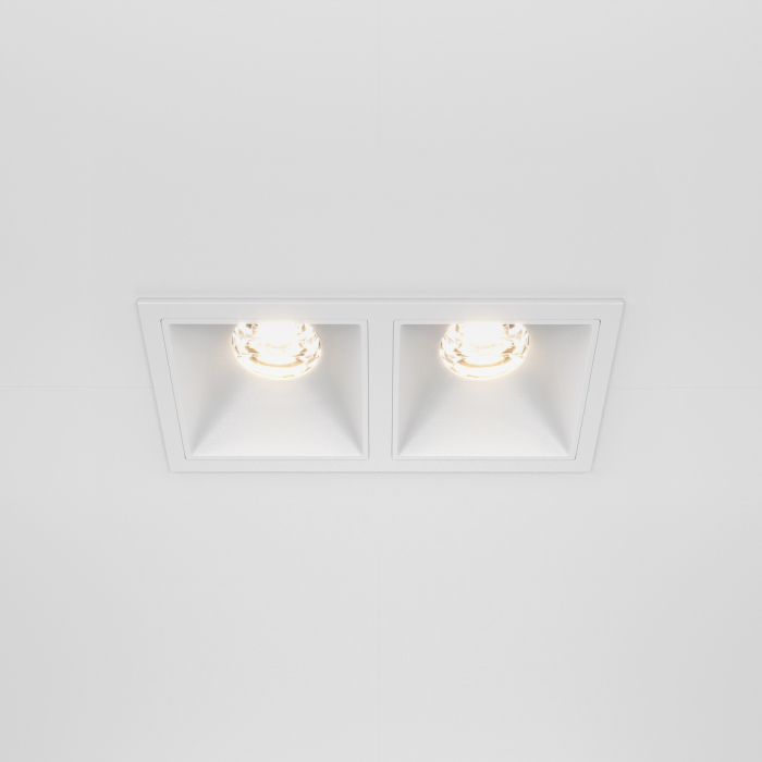 Corp de iluminat încastrat Alfa LED, Aluminiu și plastic Alb, 20W, MAYTONI DL043-02-10W3K-D-SQ-W [5]