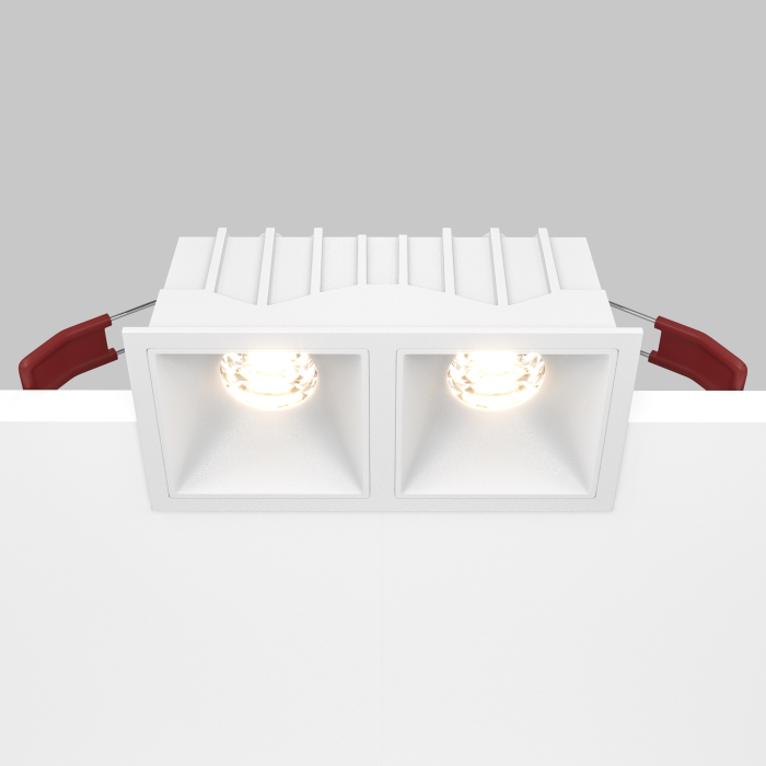 Corp de iluminat încastrat Alfa LED, Aluminiu și plastic Alb, 20W, MAYTONI DL043-02-10W3K-D-SQ-W [8]