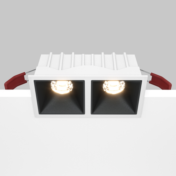 Corp de iluminat încastrat Alfa LED, Aluminiu și plastic Alb, 20W, MAYTONI DL043-02-10W3K-D-SQ-WB [8]