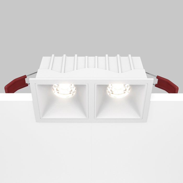 Corp de iluminat încastrat Alfa LED, Aluminiu și plastic Alb, 20W, MAYTONI DL043-02-10W4K-D-SQ-W [8]
