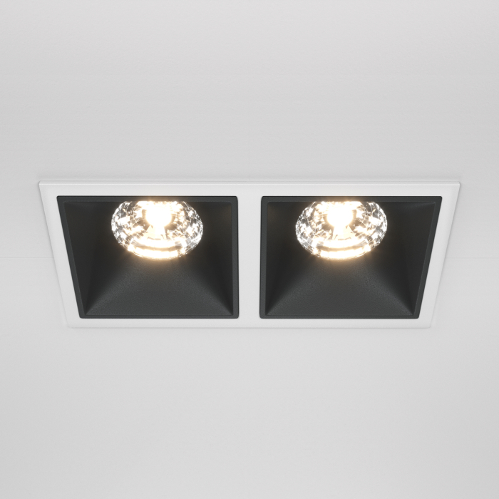 Corp de iluminat încastrat Alfa LED, Aluminiu și plastic Alb, 30W, MAYTONI DL043-02-15W3K-D-SQ-WB [5]