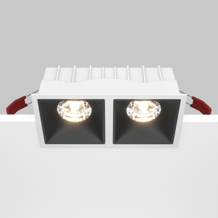 Corp de iluminat încastrat Alfa LED, Aluminiu și plastic Alb, 30W, MAYTONI DL043-02-15W3K-D-SQ-WB [8]