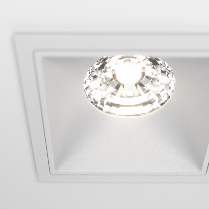 Corp de iluminat încastrat Alfa LED, Aluminiu și plastic Alb, 30W, MAYTONI DL043-02-15W4K-SQ-W [7]