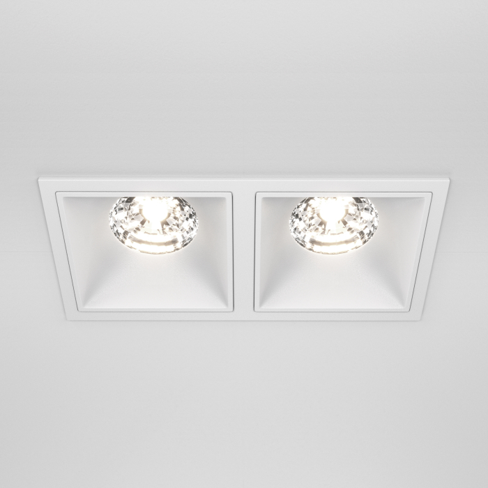 Corp de iluminat încastrat Alfa LED, Aluminiu și plastic Alb, 30W, MAYTONI DL043-02-15W4K-SQ-W [5]