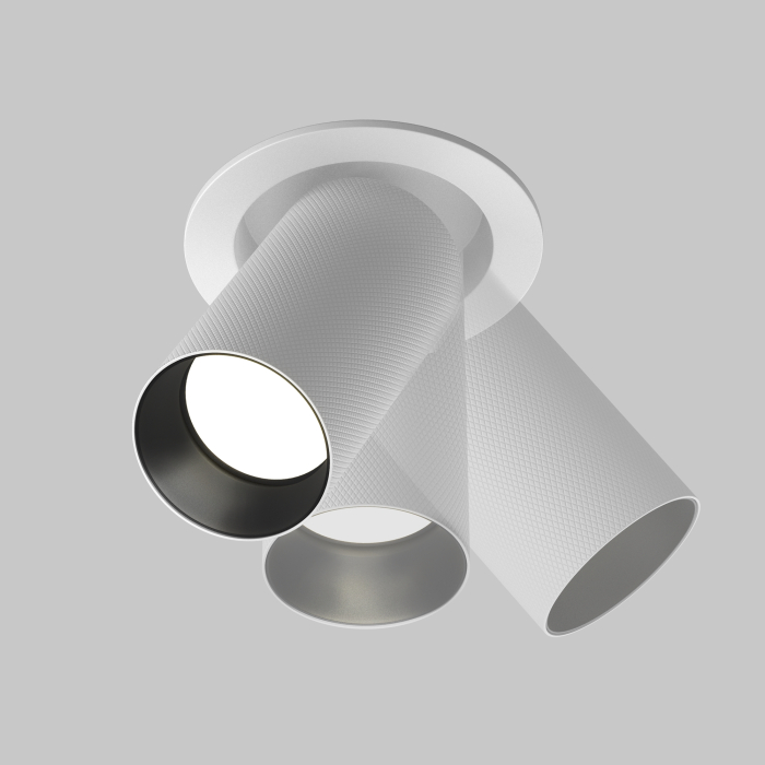 Corp de iluminat încastrat Artizan, Aluminiu Alb, 10W, MAYTONI C081CL-01-GU10-W [6]