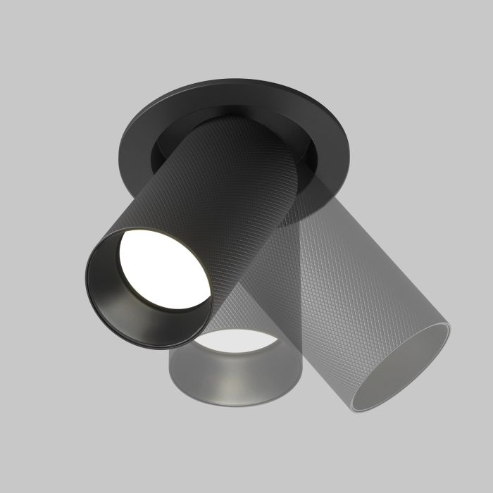 Corp de iluminat încastrat Artizan, Aluminiu Negru, 10W, MAYTONI C081CL-01-GU10-B [7]