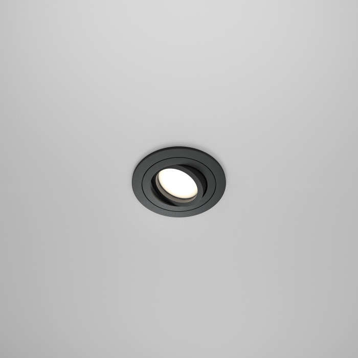 Corp de iluminat încastrat Atom, Aluminiu Negru, 10W, MAYTONI DL023-2-01B [5]