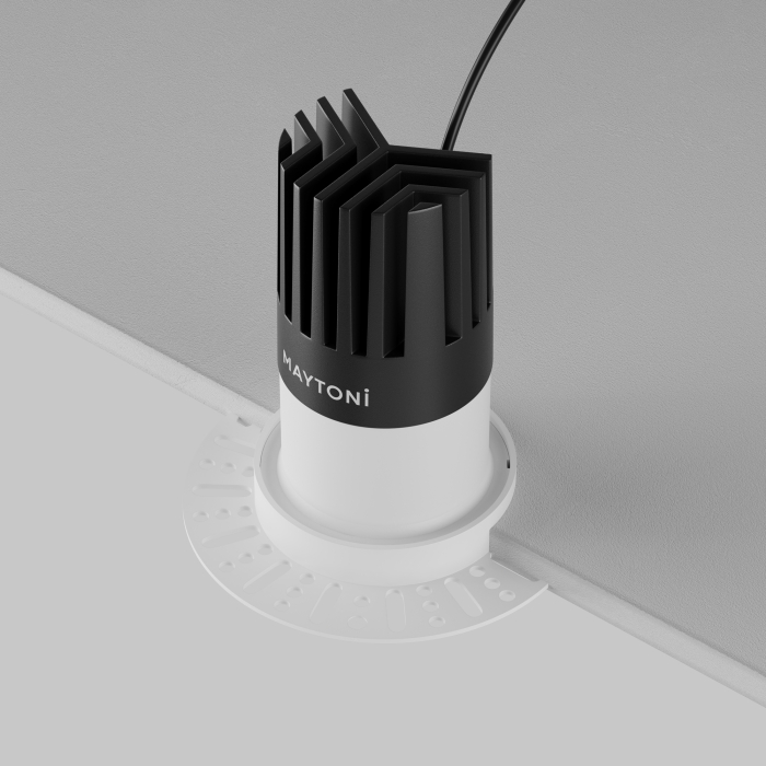 Corp de iluminat încastrat Dip Alb Aluminiu 15W MAYTONI DL122-15W-2.7K-TRS-W [6]