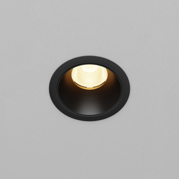 Corp de iluminat încastrat Dip Negru Aluminiu 10W MAYTONI DL115-10W-3K-B [5]