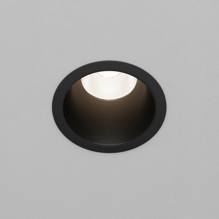 Corp de iluminat încastrat Dip Negru Aluminiu 15W MAYTONI DL118-15W-2.7K-B [5]