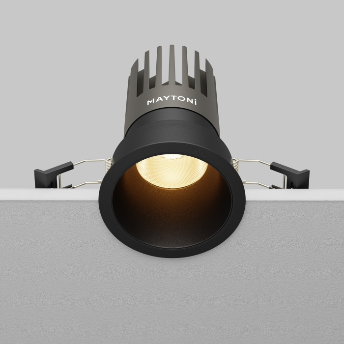 Corp de iluminat încastrat Dip Negru Aluminiu 15W MAYTONI DL118-15W-2.7K-B [8]