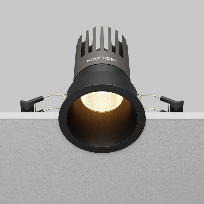 Corp de iluminat încastrat Dip Negru Aluminiu 15W MAYTONI DL118-15W-3K-B [8]