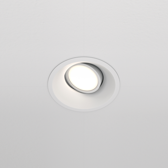 Corp de iluminat încastrat DOT, Aluminiu Alb, 10W, MAYTONI DL028-2-01W [4]