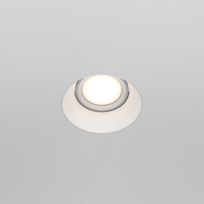 Corp de iluminat încastrat DOT, Aluminiu Alb, 10W, MAYTONI DL042-01-RD-W [6]