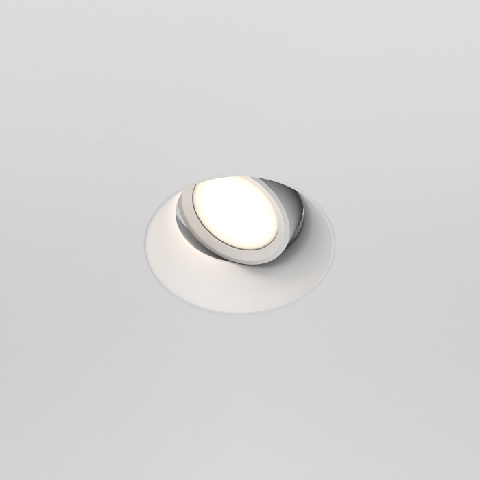 Corp de iluminat încastrat DOT, Aluminiu Alb, 10W, MAYTONI DL042-01-RD-W [5]