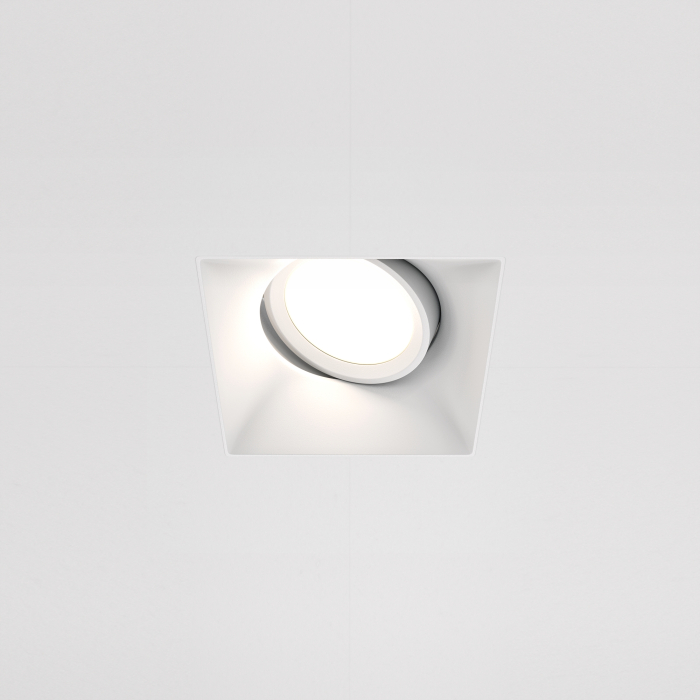 Corp de iluminat încastrat DOT, Aluminiu Alb, 10W, MAYTONI DL042-01-SQ-W [4]