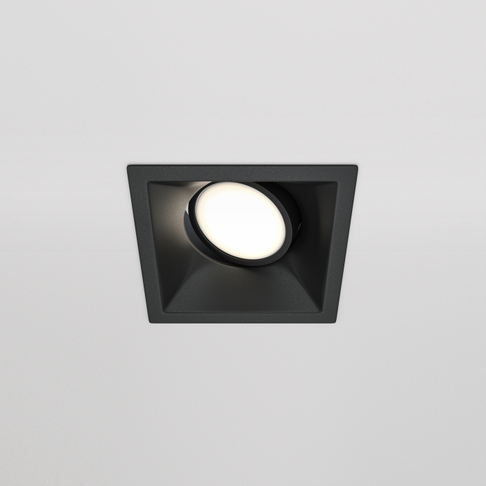 Corp de iluminat încastrat DOT, Aluminiu Negru, 10W, MAYTONI DL029-2-01B [4]