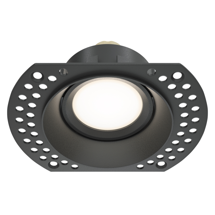 Corp de iluminat încastrat DOT, Aluminiu Negru, 10W, MAYTONI DL042-01-RD-B [6]