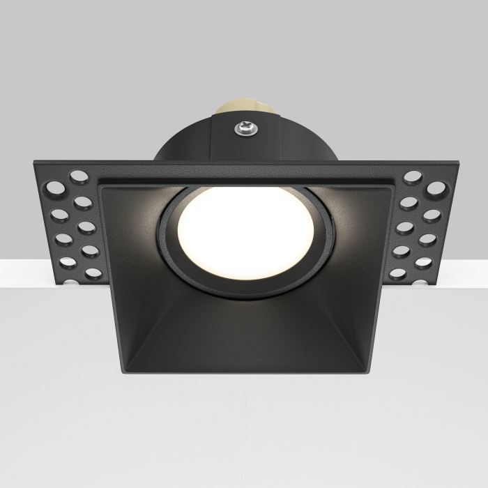 Corp de iluminat încastrat DOT, Aluminiu Negru, 10W, MAYTONI DL042-01-SQ-B [8]