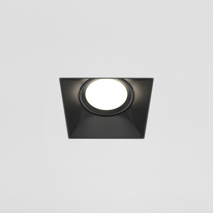 Corp de iluminat încastrat DOT, Aluminiu Negru, 10W, MAYTONI DL042-01-SQ-B [5]