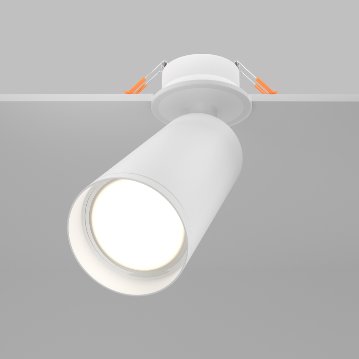 Corp de iluminat încastrat Focus, Aluminiu Alb, 10W, MAYTONI C018CL-01W [6]