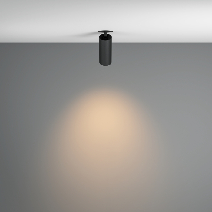 Corp de iluminat încastrat FOCUS LED, Aluminiu Negru, 12W, MAYTONI C053CL-L12W3K-W-B [7]