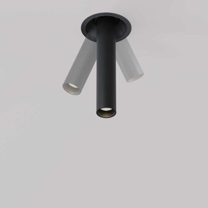 Corp de iluminat încastrat Focus T, Aluminiu Negru, 7W, MAYTONI C140RS-L200-7W3K-B [7]