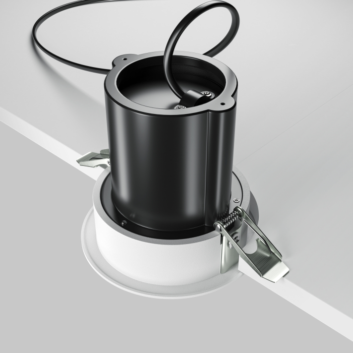 Corp de iluminat încastrat HIDDEN, Aluminiu și plastic Alb, 10W, MAYTONI DL095-01-10W3K-W [8]