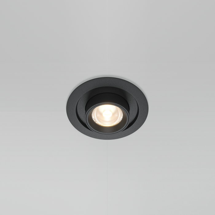 Corp de iluminat încastrat HIDDEN, Aluminiu și plastic Negru, 10W, MAYTONI DL095-01-10W3K-B [7]