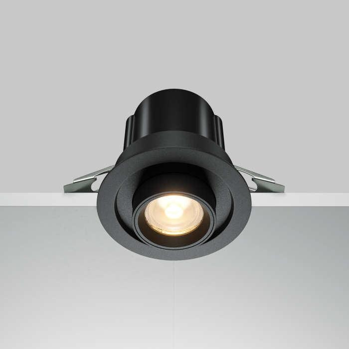Corp de iluminat încastrat HIDDEN, Aluminiu și plastic Negru, 10W, MAYTONI DL095-01-10W3K-B [11]