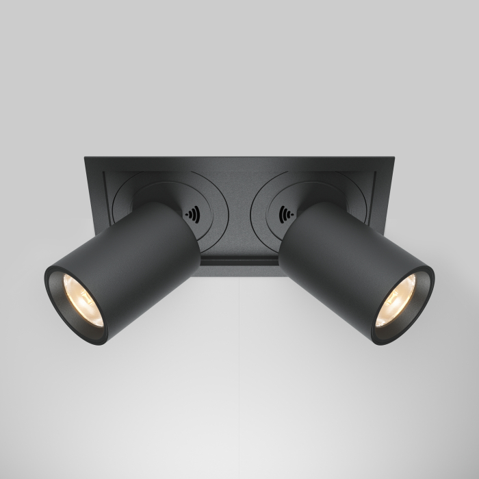 Corp de iluminat încastrat HIDDEN, Aluminiu și plastic Negru, 20W, MAYTONI DL095-02-10W3K-B [5]