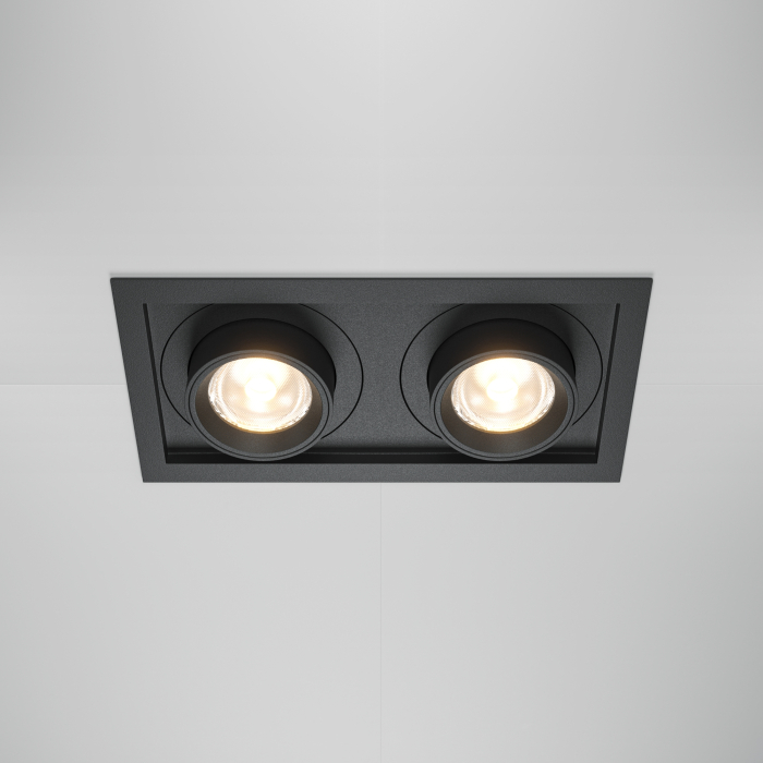 Corp de iluminat încastrat HIDDEN, Aluminiu și plastic Negru, 20W, MAYTONI DL095-02-10W3K-B [6]