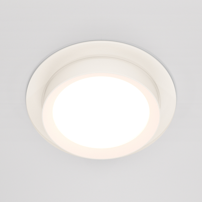 Corp de iluminat încastrat HOOP, Aluminiu și plastic Alb, 12W, MAYTONI DL086-GX53-RD-W [4]