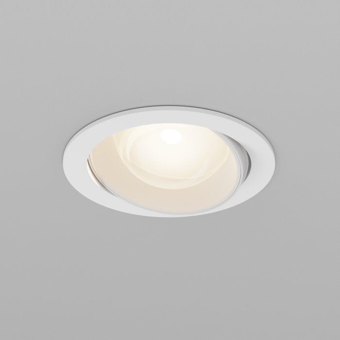 Corp de iluminat încastrat Lentilă Alb Aluminiu 12W MAYTONI DL105-12W3K-W [5]