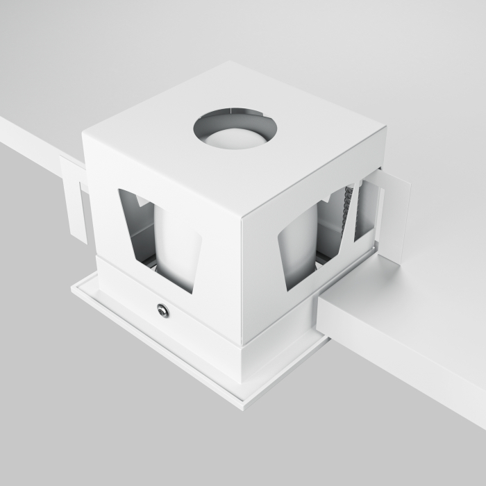 Corp de iluminat încastrat Metal Modern, Aluminiu, metal Alb, 10W, MAYTONI DL093-01-10W3K-W [7]