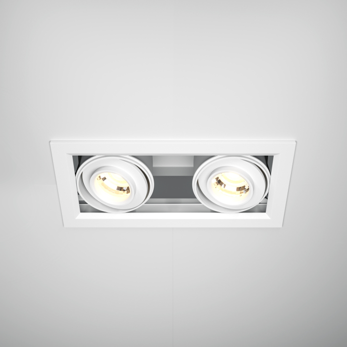 Corp de iluminat încastrat Metal Modern, Aluminiu, metal Alb, 20W, MAYTONI DL093-02-10W3K-W [5]