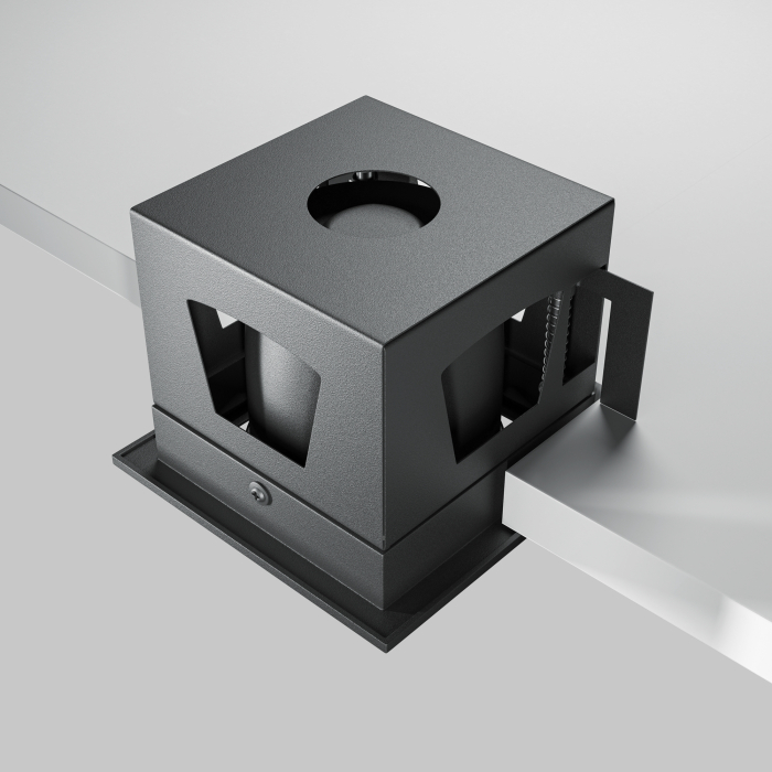 Corp de iluminat încastrat Metal Modern, Aluminiu, metal Negru, 10W, MAYTONI DL093-01-10W3K-B [7]