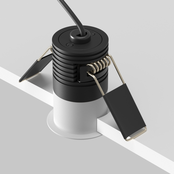 Corp de iluminat încastrat Minor, Aluminiu Negru și alb, 5W, MAYTONI DL089-5W3K-BW [6]